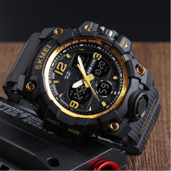 Skmei 1155 Black-Gold - 3590068