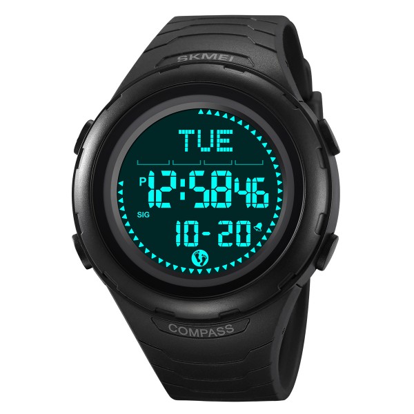 Skmei 2166BKBK Black-black - 3591508