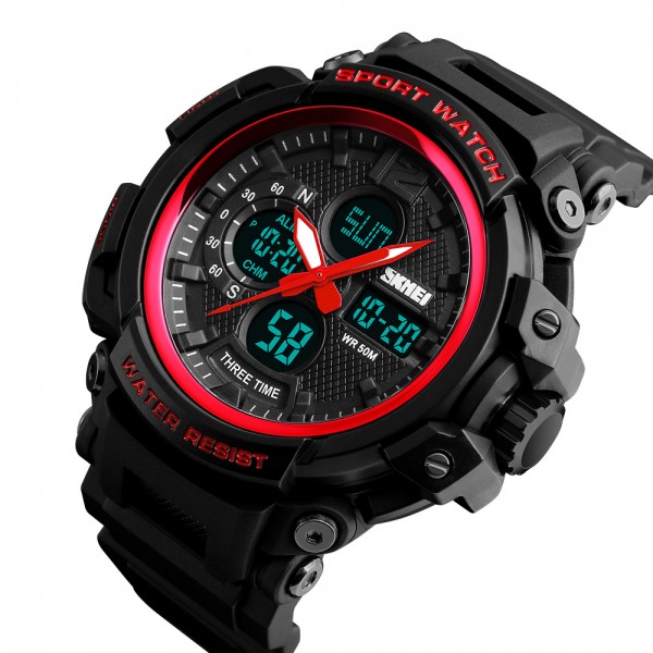 Skmei 1343 (1343RD) Black-Red SALE - 3590138 Skmei 1343 (1343RD) Black-Red SALE - 3590138