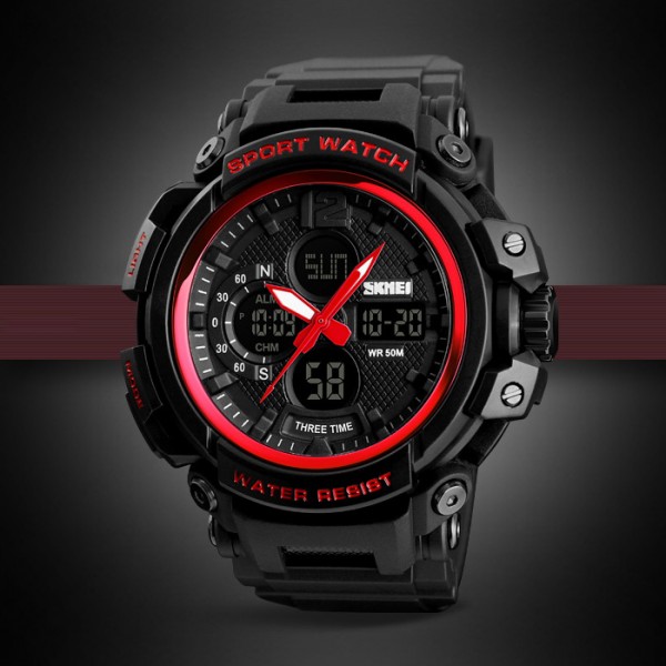 Skmei 1343 (1343RD) Black-Red SALE - 3590138 Skmei 1343 (1343RD) Black-Red SALE - 3590138