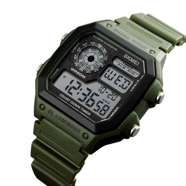 Skmei 1299AG Army Green. - 3590398 Skmei 1299AG Army Green. - 3590398