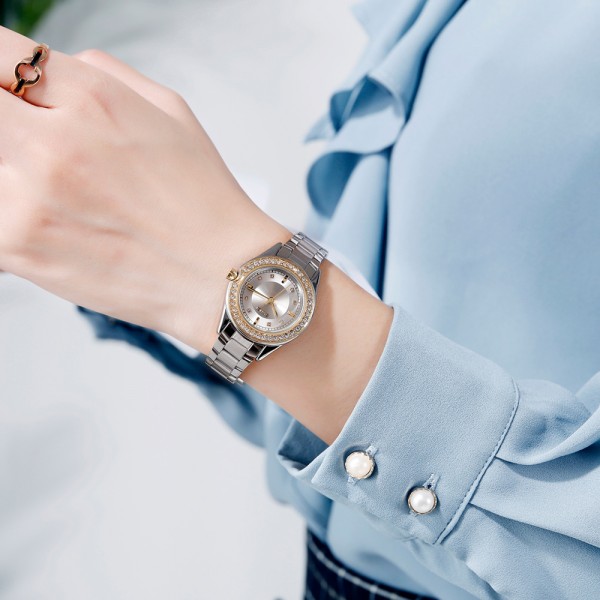 Skmei 1534GDSI Gold-Silver - 3590508 Skmei 1534GDSI Gold-Silver - 3590508