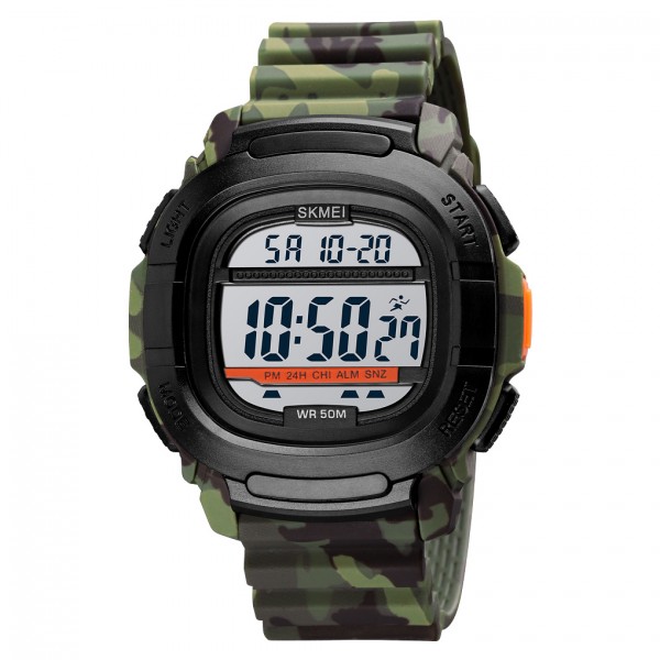 Skmei 1657CMGN Army-Green Camouflage - 3590658