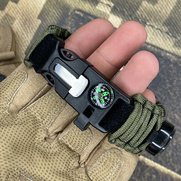 Skmei 1356AGPK Army Green Tactic Compass - 3590928 Skmei 1356AGPK Army Green Tactic Compass - 3590928