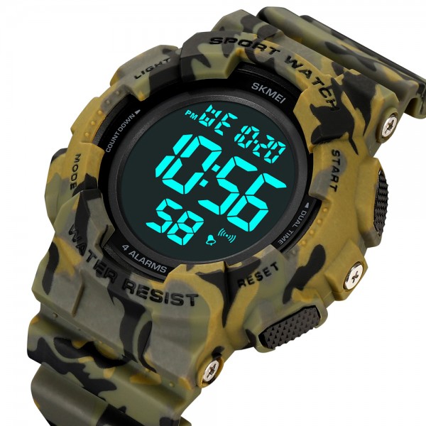 Skmei 2081CMGNBK Camo Green-Black - 3590988