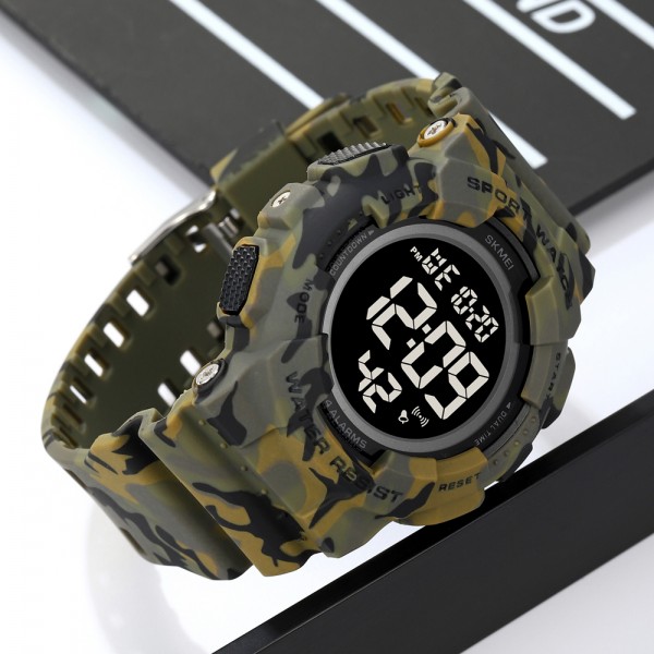 Skmei 2081CMGNBK Camo Green-Black - 3590988