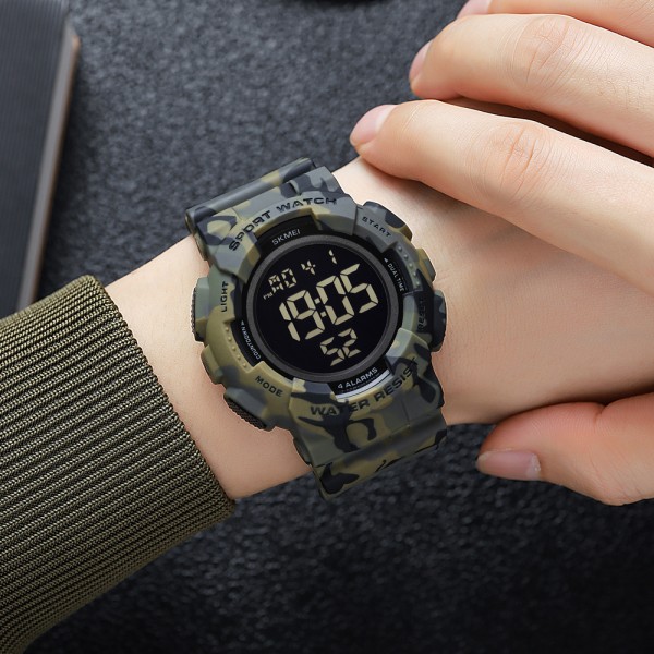 Skmei 2081CMGNBK Camo Green-Black - 3590988