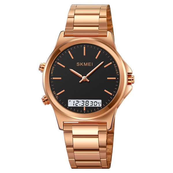 Skmei 2120RGBK Rose Gold-Black SALE - 3591088