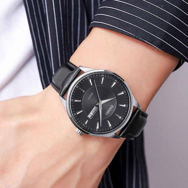 Skmei 2075SIBK Silver-Black - 3591098