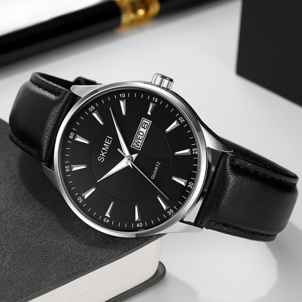 Skmei 2075SIBK Silver-Black - 3591098