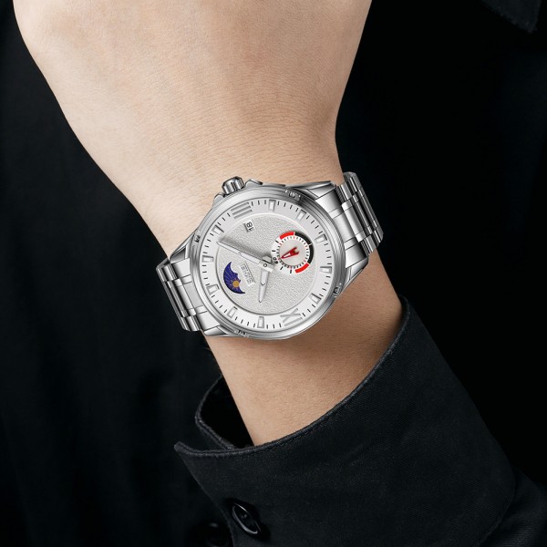 Skmei 9326SISI Silver-Silver SALE - 3591108