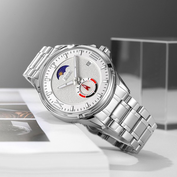 Skmei 9326SISI Silver-Silver SALE - 3591108