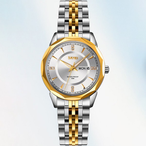 Skmei 9264TGDSI Silver/Gold-Silver - 3591308 Skmei 9264TGDSI Silver/Gold-Silver - 3591308