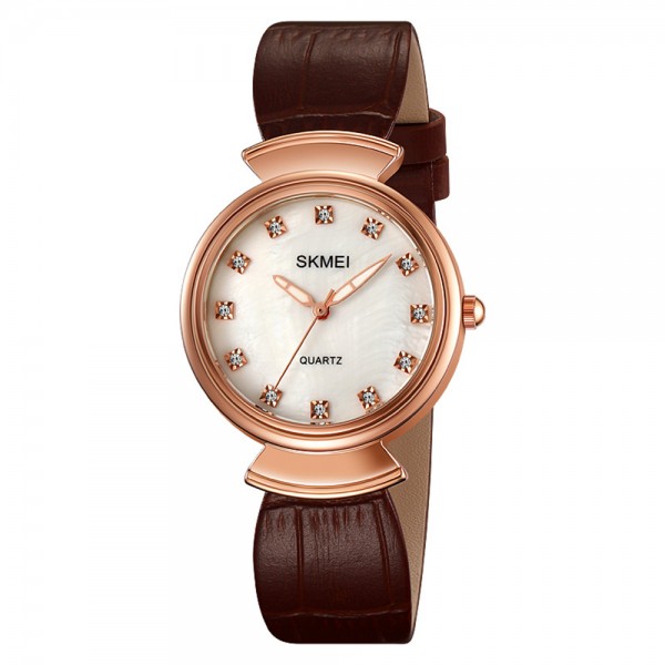 Skmei 2165RGWTBN Rose Gold-White-Brown - 3591428