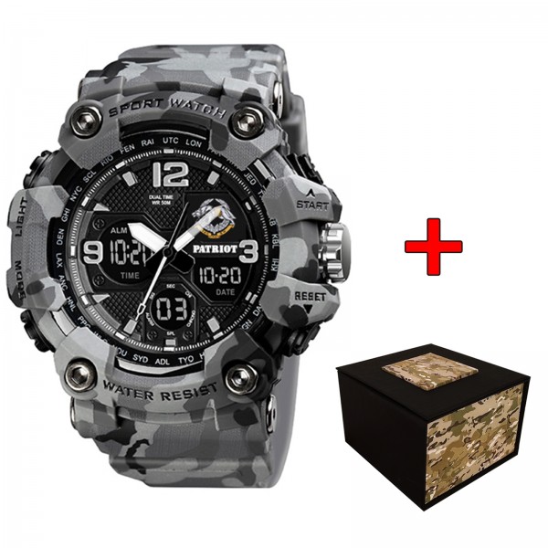 Patriot 006CMGYSSO ССО Сірий камуфляж + Коробка - 1201-0266-30