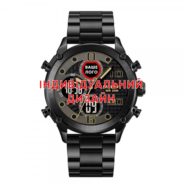 Awarder 017 All Black Steel Індивідуальний дизайн - 1202-0582-29