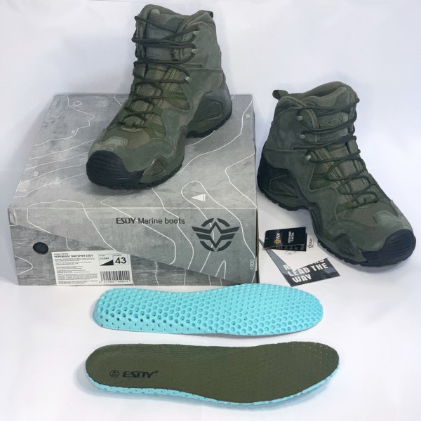 Кросівки тактичні ESDY олива - 3565629