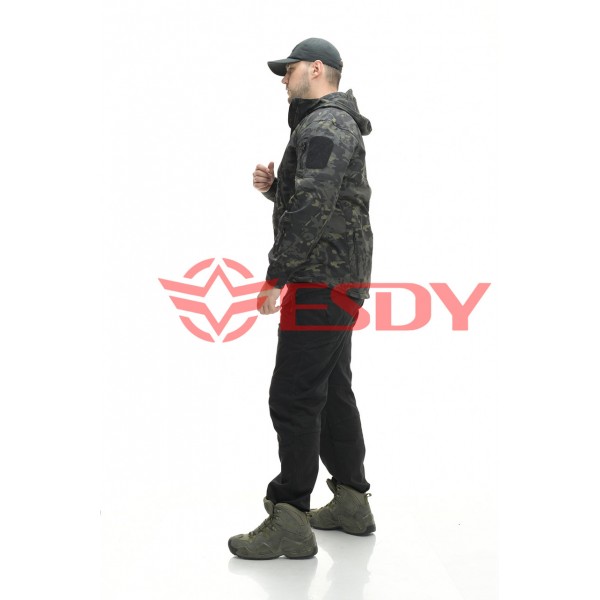 Куртка Soft Shell Черный мультикам - 3591924 Куртка Soft Shell Черный мультикам - 3591924