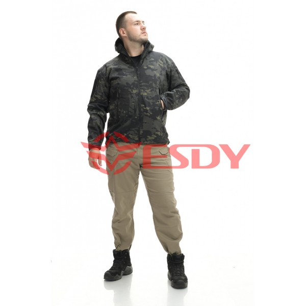 Куртка Soft Shell Черный мультикам - 3591924 Куртка Soft Shell Черный мультикам - 3591924