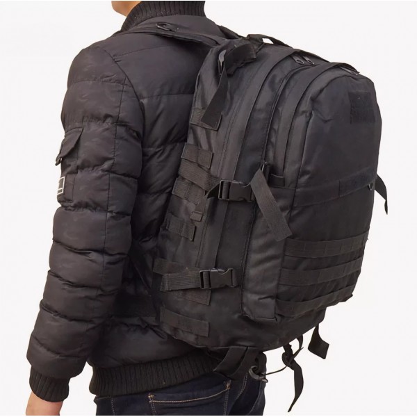 Рюкзак тактический 3D. 30 л. Черный - 3591899 Рюкзак тактический 3D. 30 л. Черный - 3591899