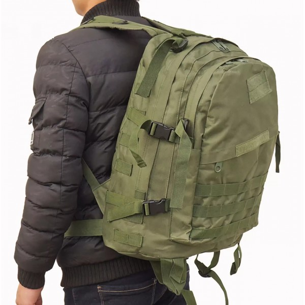 Рюкзак тактический 3D. 30 л. Черный - 3591899 Рюкзак тактический 3D. 30 л. Черный - 3591899