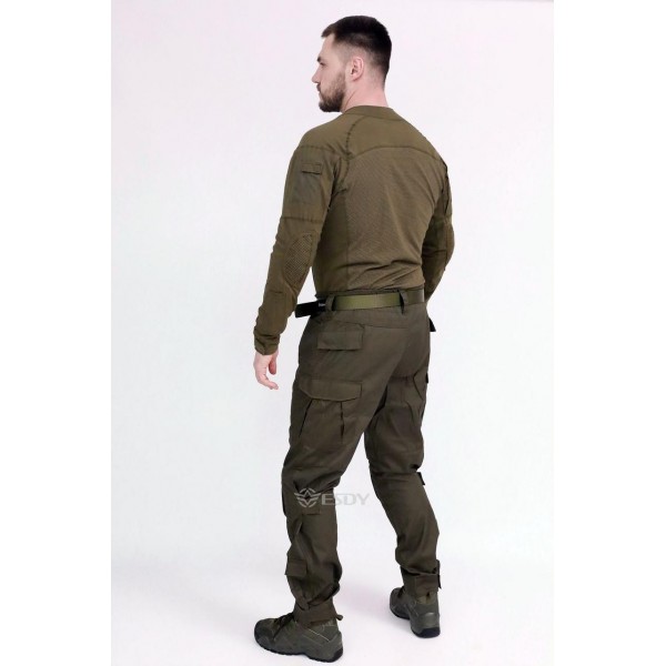 Костюм ESDY тактический. Убакс+наколенники. Олива XL - 3591939