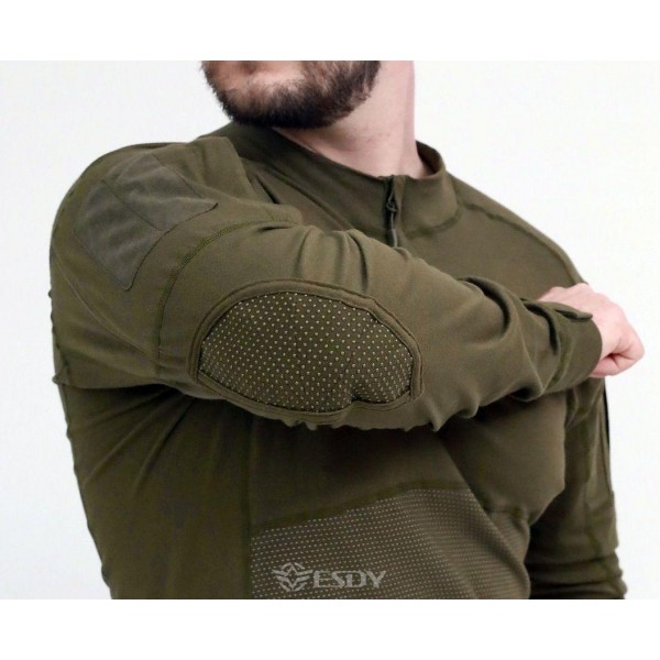 Костюм ESDY тактический. Убакс+наколенники. Олива XL - 3591939