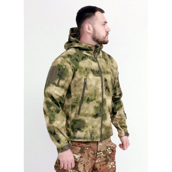 Куртка ESDY Softshell софтшелл, тактическая 01. A-TACS FG XL - 3591926 Куртка ESDY Softshell софтшелл, тактическая 01. A-TACS FG XL - 3591926