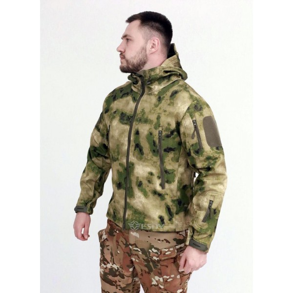 Куртка ESDY Softshell софтшелл, тактическая 01. A-TACS FG XL - 3591926 Куртка ESDY Softshell софтшелл, тактическая 01. A-TACS FG XL - 3591926