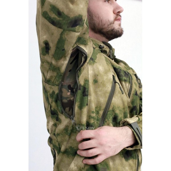 Куртка ESDY Softshell софтшелл, тактическая 01. A-TACS FG XL - 3591926 Куртка ESDY Softshell софтшелл, тактическая 01. A-TACS FG XL - 3591926