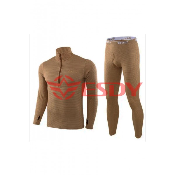 Термобелье плотное "Кубик". ESDY. Койот XL - 3591909