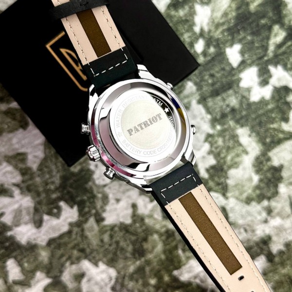 Patriot 017SIBK Тризуб золото Silver-Black - 1201-0348-30