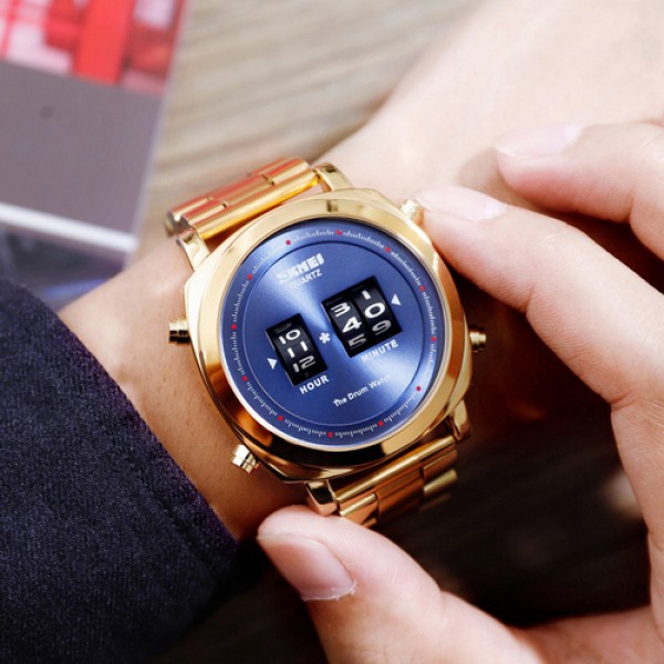 Skmei 1531 Gold-Blue - 3590039