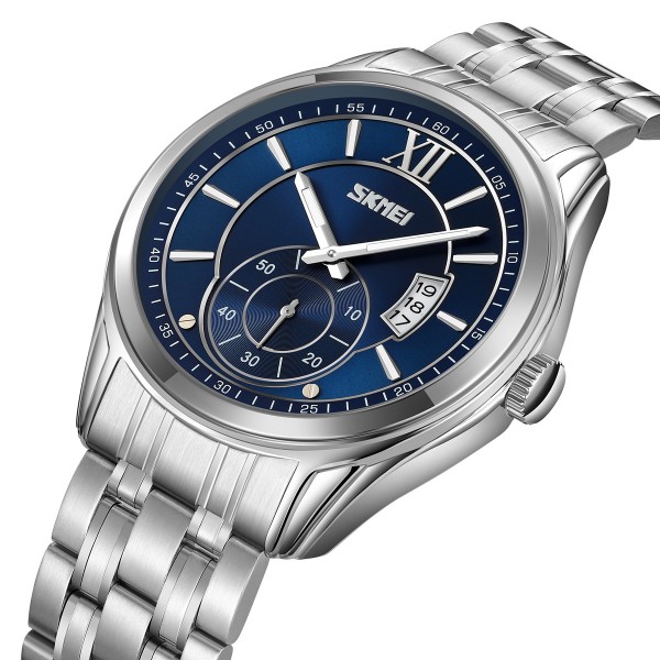 Skmei 9319SIBU Silver-Blue - 3591529