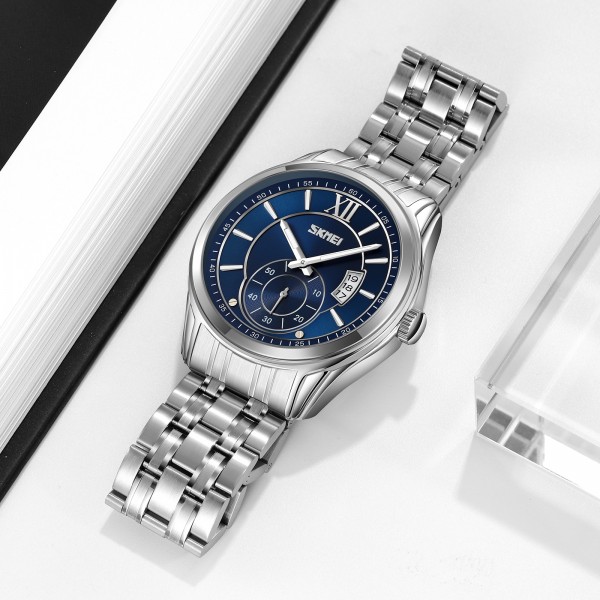 Skmei 9319SIBU Silver-Blue - 3591529