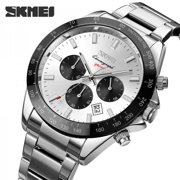 Skmei 9259SISI Silver-Silver - 3591619 Skmei 9259SISI Silver-Silver - 3591619