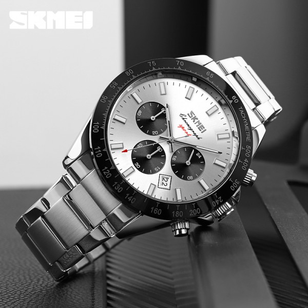 Skmei 9259SISI Silver-Silver - 3591619 Skmei 9259SISI Silver-Silver - 3591619