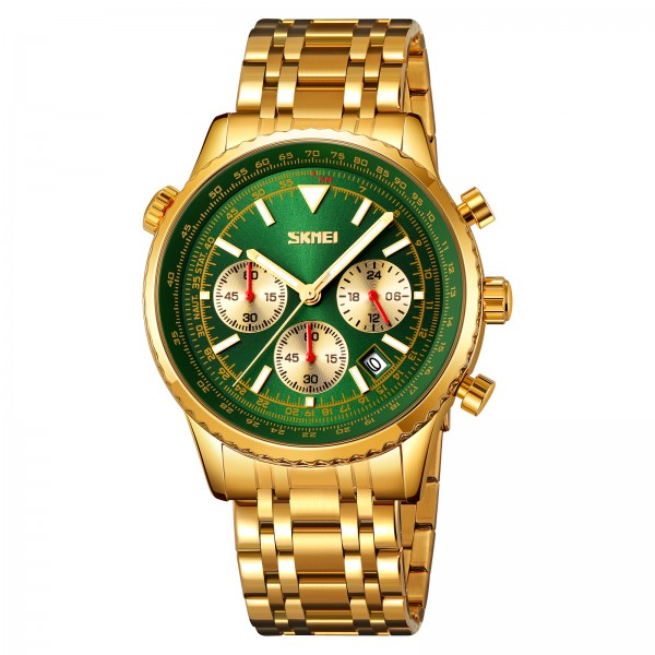 Skmei 9333GDGN Gold-Green - 3591779
