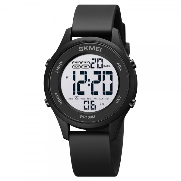 Skmei 1758BKBKWT Black Black White - 3590169