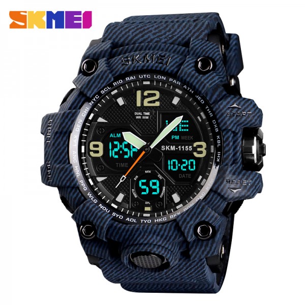 Skmei 1155BDMBK denim black - 3590199 Skmei 1155BDMBK denim black - 3590199