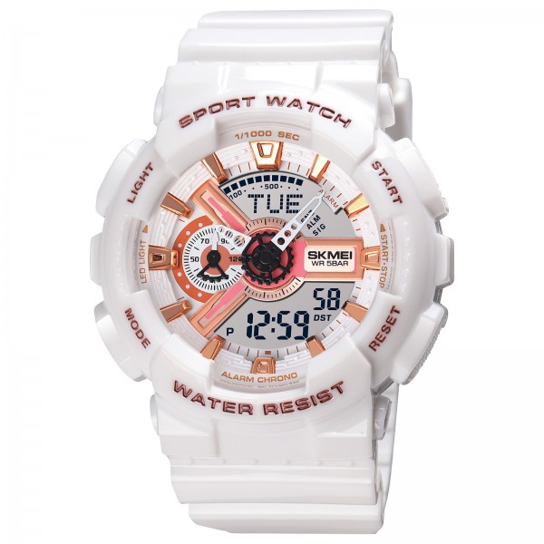Skmei 1834WT White-Gold - 3590249