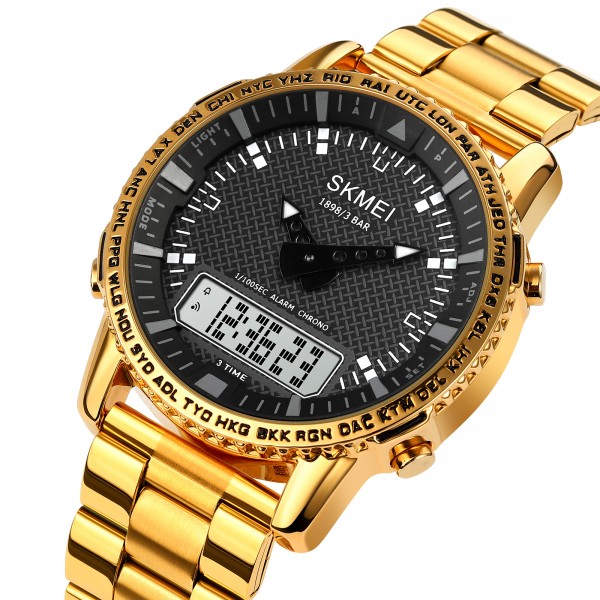 Skmei 1898GDWT Gold-White - 3590289 Skmei 1898GDWT Gold-White - 3590289