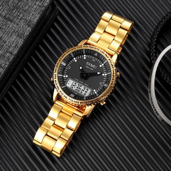 Skmei 1898GDWT Gold-White - 3590289 Skmei 1898GDWT Gold-White - 3590289