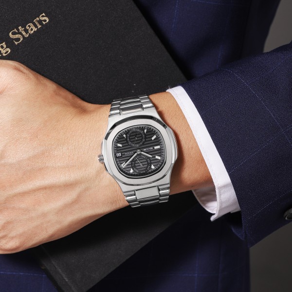 Skmei 2423SIBK Silver-Black - 3591799