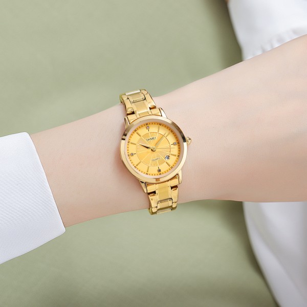 Skmei 1819GDGD Gold-Gold - 3590599 Skmei 1819GDGD Gold-Gold - 3590599