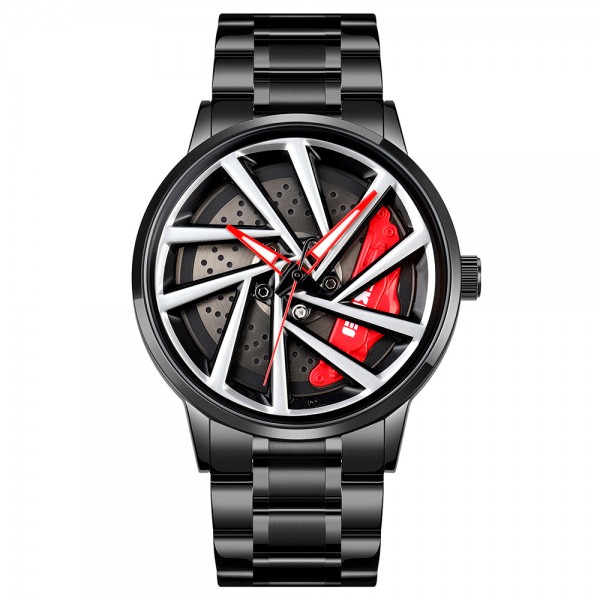Skmei 1990C Black Red-Silver - 3590659