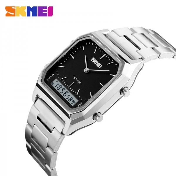 Skmei 1220SIBK Silver-Black - 3590759 Skmei 1220SIBK Silver-Black - 3590759