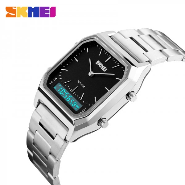 Skmei 1220SIBK Silver-Black - 3590759 Skmei 1220SIBK Silver-Black - 3590759