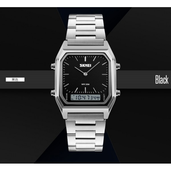 Skmei 1220SIBK Silver-Black - 3590759 Skmei 1220SIBK Silver-Black - 3590759