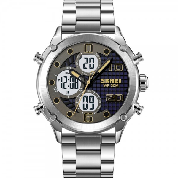 Skmei 1975SSIWT Silver-White Steel - 3590879